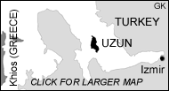 Izmir Bay with Long Island.