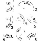 forged postmarks